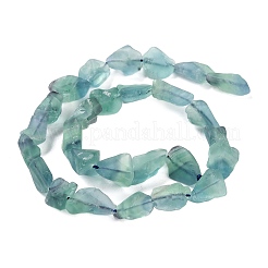 Raw Rough Natural Fluorite Beads Strands&nbsp;G-G116-B03-01