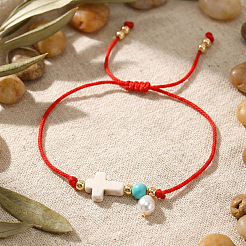 Adjustable Glass Charm Bracelets&nbsp;DL3128