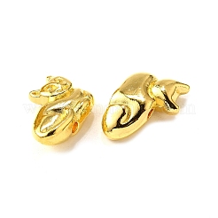 Cat Alloy Beads&nbsp;TIBEP-GC183-G-RS