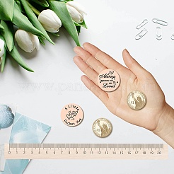 201 Stainless Steel Commemorative Coin&nbsp;AJEW-CN0002-35G