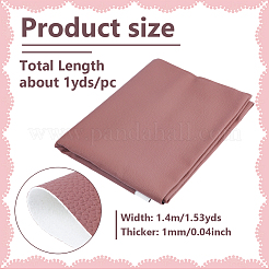 1 Yard Lichee Pattern PVC Leather Fabric&nbsp;AJEW-NB0006-64A