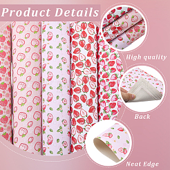 6Pcs 6 Styles Imitation Leather Fabric&nbsp;DIY-CL0001-60A