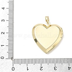 Printed Brass Locket Pendants&nbsp;KK-CBA9B3D-01G-03