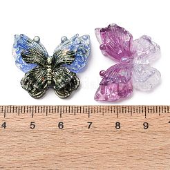 Luminous Two Tone Resin Beads&nbsp;RESI-C073-17