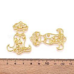 Alloy Open Back Bezel Big Pendants&nbsp;PALLOY-CJC0004-14G
