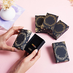 10Pcs Sun Moon Star Printed Cardboard Gift Boxes&nbsp;CBOX-TA0001-21D