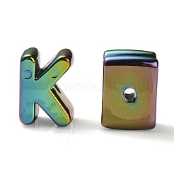 UV Plating Rainbow Iridescent Acrylic Beads&nbsp;OACR-C012-01D