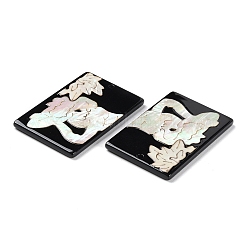 Opaque Human Lying Down Pattern Acrylic Pendants&nbsp;BACR-D001-01D