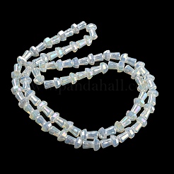 Electroplate Glass Beads Strands&nbsp;GLAA-K064-01A-09