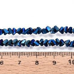 Electroplate Glass Beads Strands&nbsp;GLAA-N024-4mm-02