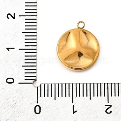 304 Stainless Steel Pendant Cabochon Settings&nbsp;STAS-Z149-03G