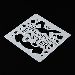Easter Theme PET Plastic Drawing Painting Stencils Templates&nbsp;LS-DIY-P080-A01