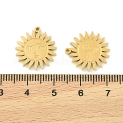 304 Stainless Steel Pendants&nbsp;STAS-H251-02B-G