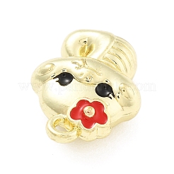 Alloy Enamel Charms&nbsp;PALLOY-E582-06G