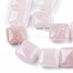 Natural Madagascar Rose Quartz Beads Strands&nbsp;G-N326-140A