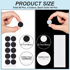 4 Sets 2 Colors Plastic Grips for Guitar Picks&nbsp;AJEW-CN0002-33