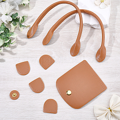 DIY PU Leather Handbag Making Kits&nbsp;PURS-CL0001-43A