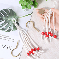 Wood Bead Banana Hangers&nbsp;AJEW-WH0415-10A