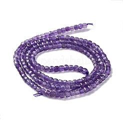 Natural Amethyst Beads Strands&nbsp;G-J400-A03-01