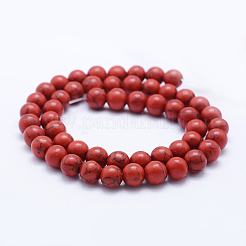 Synthetic Turquoise Beads Strands&nbsp;G-F531-8mm-J02