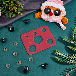 Acrylic Craft Doll Eyes Template&nbsp;DIY-WH0580-39I