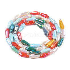 Electroplate Glass Beads Strands&nbsp;X-EGLA-Q026-013