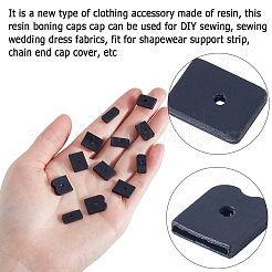 120Pcs 4 Style Resin Boning Caps for Wedding Dress&nbsp;AJEW-GF0008-63
