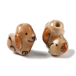 Hand-Painted Porcelain Beads&nbsp;PORC-R001-01E