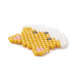 Handmade Loom Pattern MIYUKI Seed Beads&nbsp;PALLOY-MZ00064-01