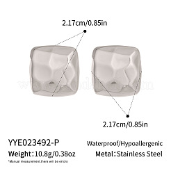 304 Stainless Steel Stud Earrings for Women&nbsp;NI8038-2