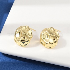 Brass Stud Earrings&nbsp;EJEW-H154-07A-G