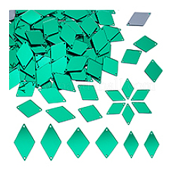 300Pcs 3 Styles Acrylic Mirror Sew on Rhinestones&nbsp;FIND-PH0025-70B