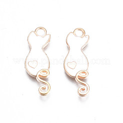 Alloy Enamel Pendants&nbsp;X-ENAM-S115-144B