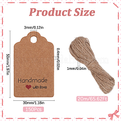 150Pcs Paper Gift Tags&nbsp;CDIS-SP0001-21B