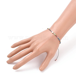 Adjustable Nylon Cord Braided Bead Bracelets&nbsp;BJEW-JB05625