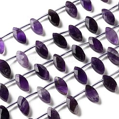 Natural Banded Amethyst Beads Strands&nbsp;G-P607-A09-01