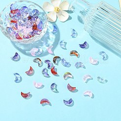 100Pcs Electroplate Transparent Glass Bead&nbsp;EGLA-SZ0001-42