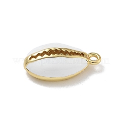 Rack Plating Brass Enamel Pendants&nbsp;KK-G515-19G-01
