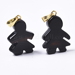 Natural Agate Pendants&nbsp;G-R459-013A