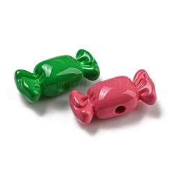Opaque Baking Paint Acrylic Beads&nbsp;MACR-M031-03