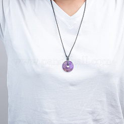 8Pcs 4 Styles Natural Gemstone European Pendants&nbsp;G-DC0001-35