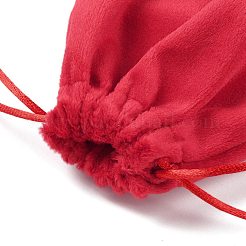 Velvet Jewelry Drawstring Storage Pouches&nbsp;ABAG-P013-02D