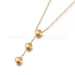 Flat Round 304 Stainless Steel Jewelry Sets&nbsp;SJEW-M097-29G