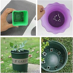 Plastic Flower Pot Hole Mesh Pads&nbsp;AJEW-GA0001-20