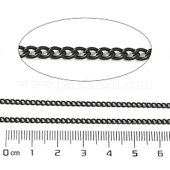 Ion Plating(IP) 304 Stainless Steel Curb Chains&nbsp;CHS-L001-59-0.6mm-B