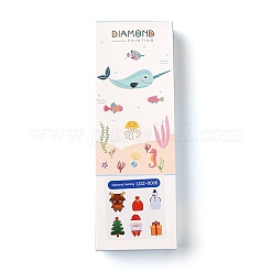 Christmas Theme DIY Diamond Painting Stickers Kits for Kids&nbsp;DIY-H123-03