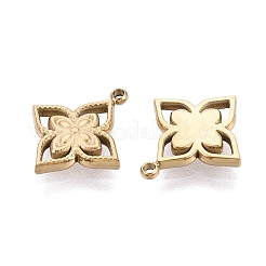304 Stainless Steel Charms&nbsp;STAS-F322-03G