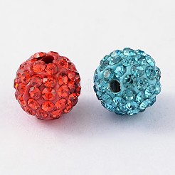 Grade A Rhinestone Pave Disco Ball Beads&nbsp;RB-Q101-M
