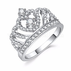 Fashionable Alloy Rhinestone Finger Rings&nbsp;FS-WG5016E-01