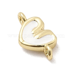Brass Enamel Pendants&nbsp;KK-P338-21G-03
